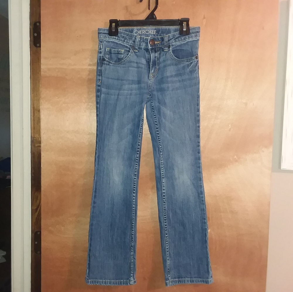 Girls size 10 bootcut jeans